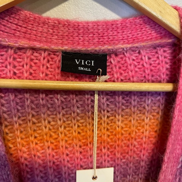 VICI Exclusive x FATE Multi-Color Cardigan - Picture 8 of 13
